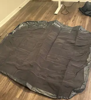 How to fold Intex air mattress