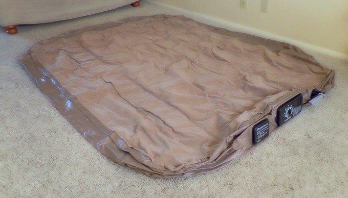 How to fold Intex air mattress