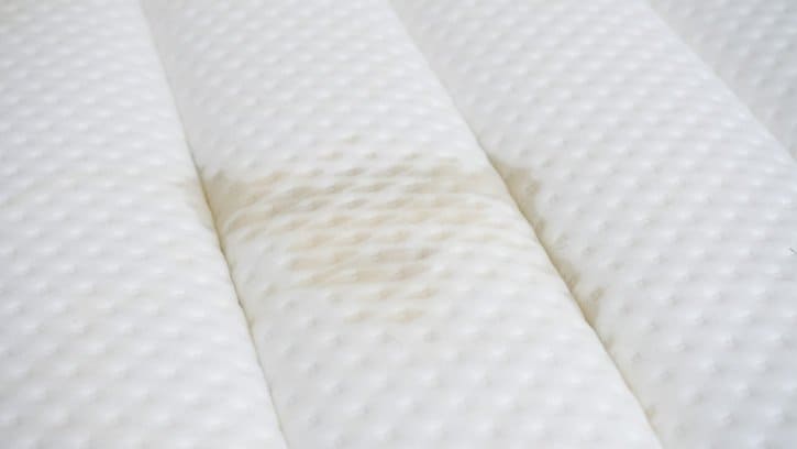 get urine stains out of mattress